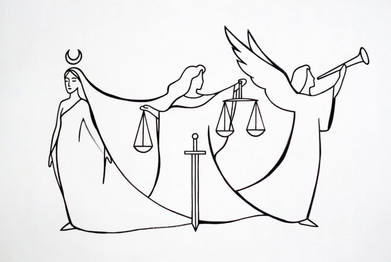 Arcanos Natales - La Sacerdotisa, La Justicia y el Juicio