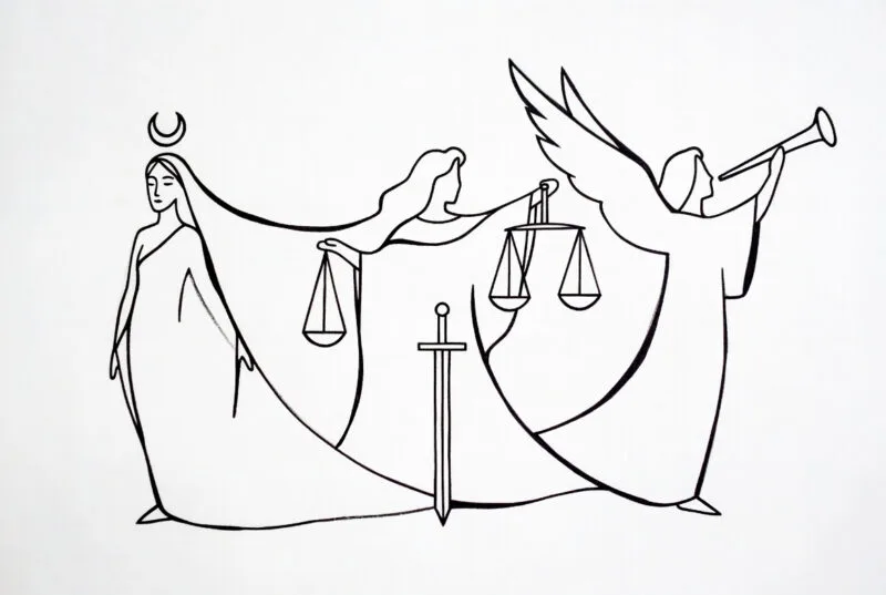 Arcanos Natales - La Sacerdotisa, La Justicia y el Juicio