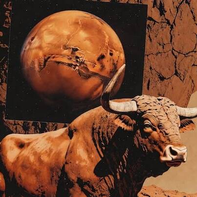 Mars in Taurus by Paula Lustemberg