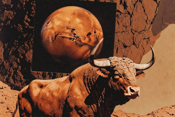 Mars in Taurus by Paula Lustemberg